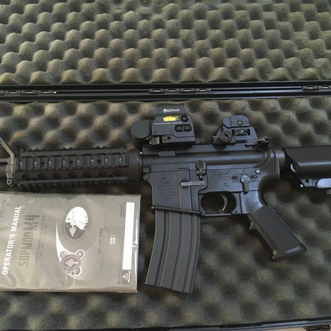 【超美品＆動作快調!】 東京マルイ 次世代電動ガン M4 SOPMODセット!!