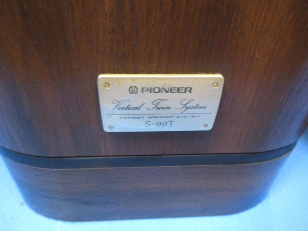 パイオニア　トールボーイスピーカーシステム S-99T×2(連番）アンティーク