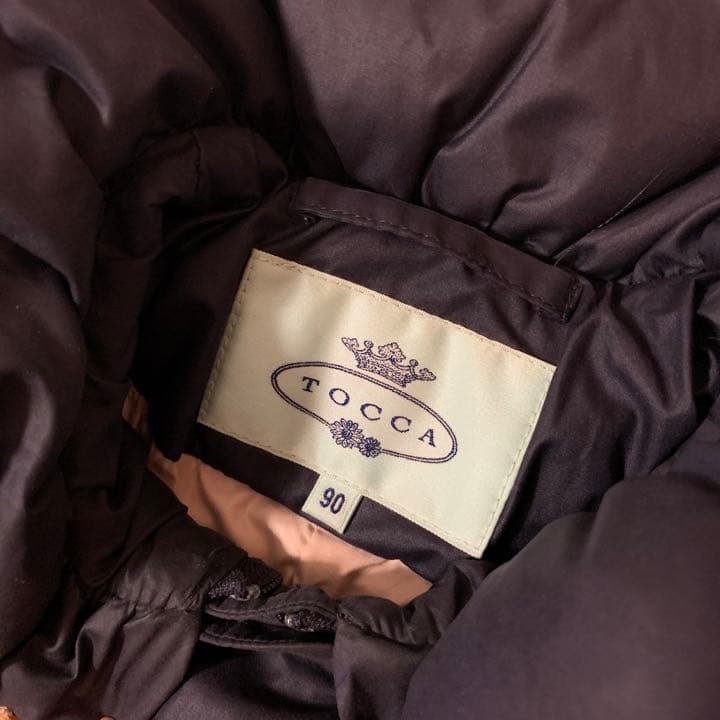 TOCCA ダウン コート90 ネイビー 女の子