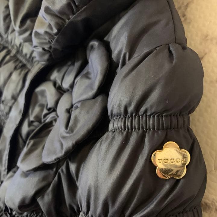 TOCCA ダウン コート90 ネイビー 女の子