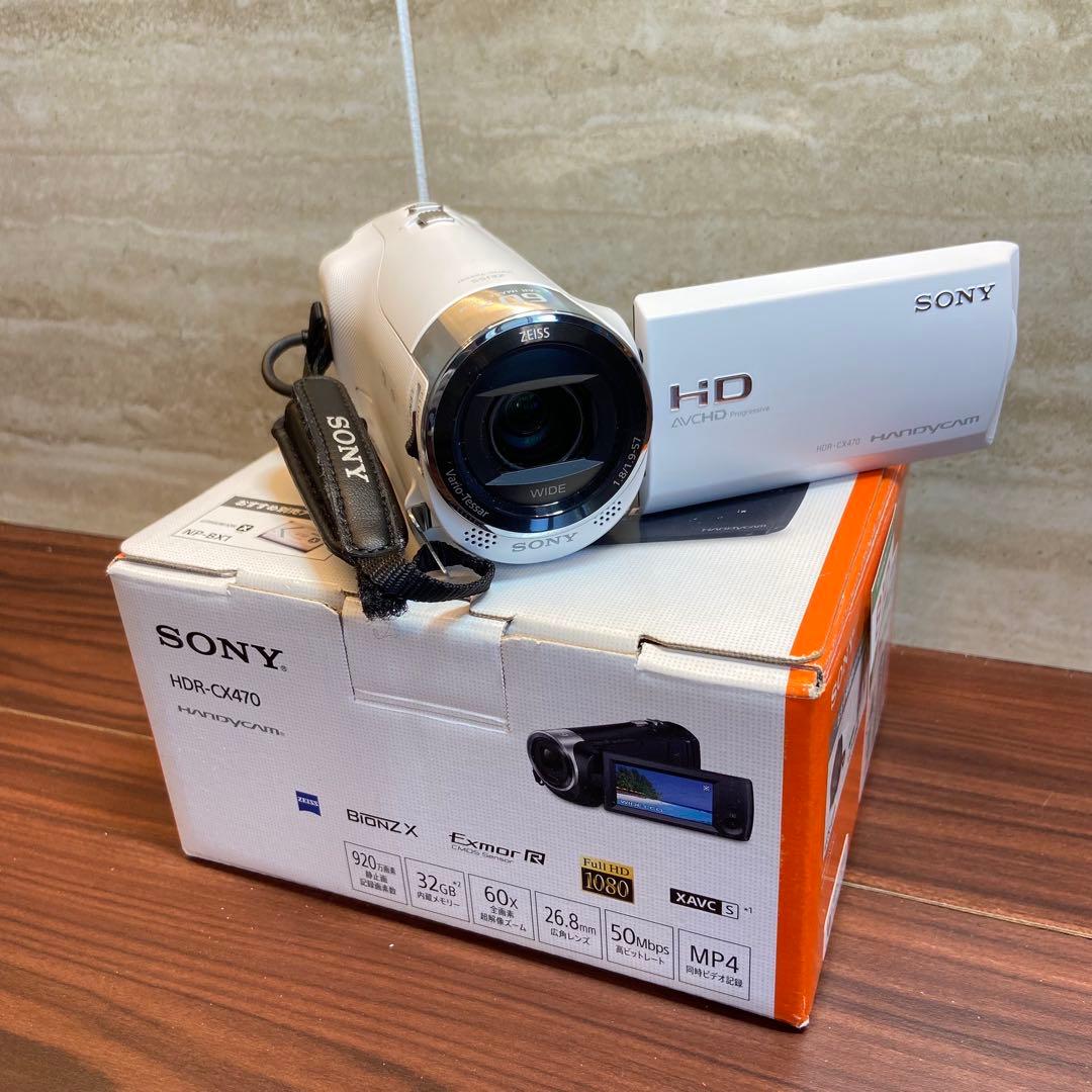 SONY HDR-CX470 ビデオカメラ 3403
