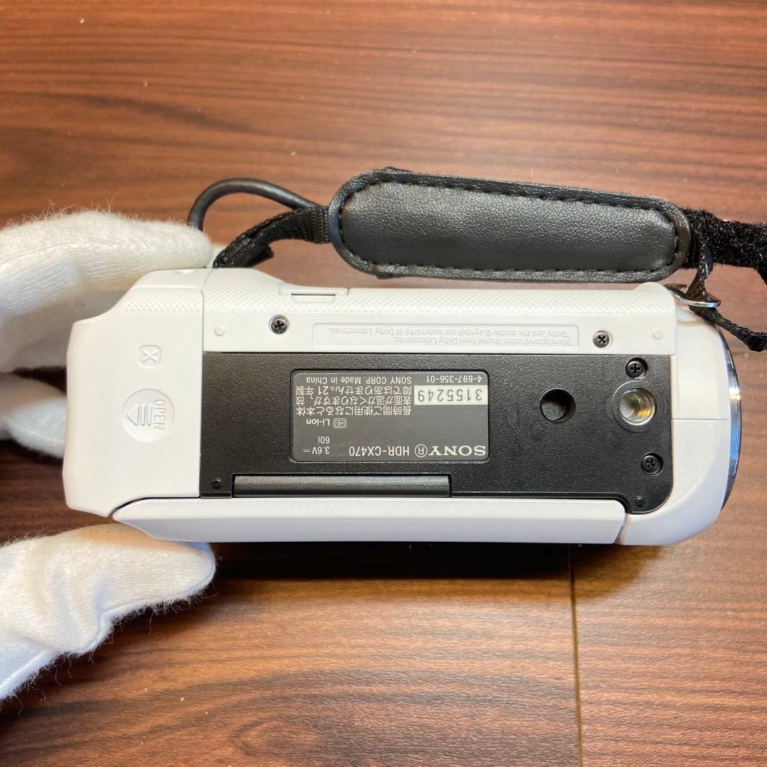 SONY HDR-CX470 ビデオカメラ 3403