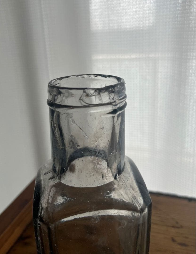 珍品 雲丹瓶 レトロ瓶 戦前 アンティーク 和ガラス 金平糖 ペロペロ