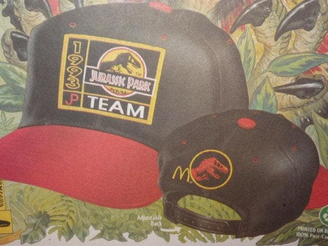 マクドナルド★ポスター★38★ビンテージ★壁掛け★ジュラシックパーク★恐竜