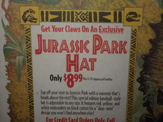 マクドナルド★ポスター★38★ビンテージ★壁掛け★ジュラシックパーク★恐竜