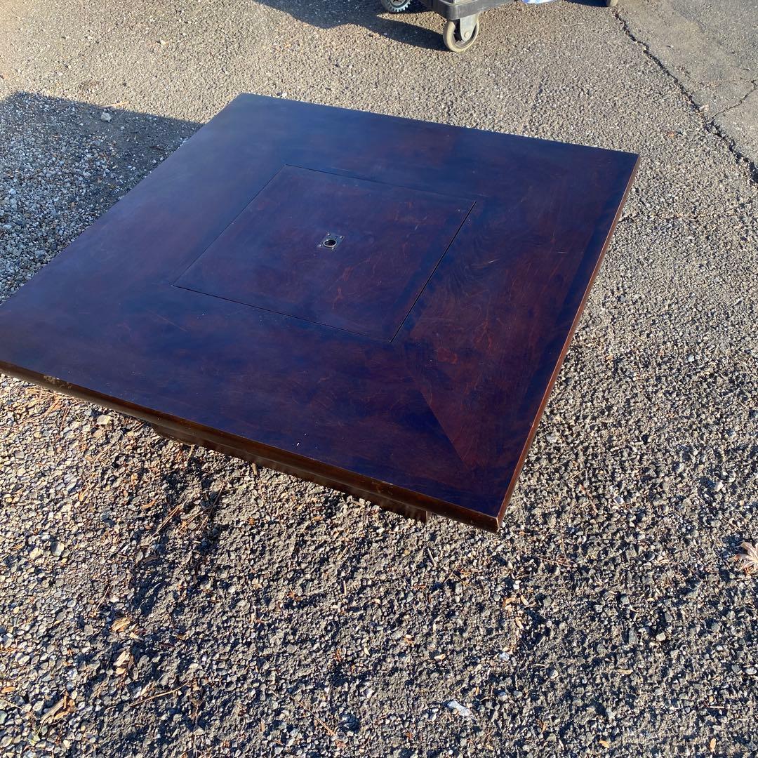 【YO51224】北海道民芸　囲炉裏テーブル　ローテーブル　古民家　（送料込）