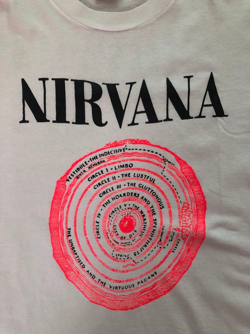Special!!vintage⭐︎Nirvana ダンテ神曲地獄篇Tシャツ