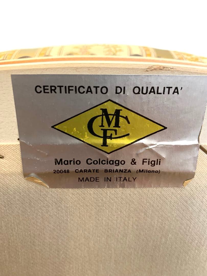 訳あり　最高峰ブランド　マリオ・コルチャゴ　チェア1脚④イタリア