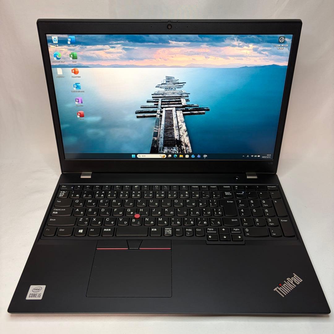 美品 ThinkPad L15 第10世代 i5 8GB 256GB フルHD