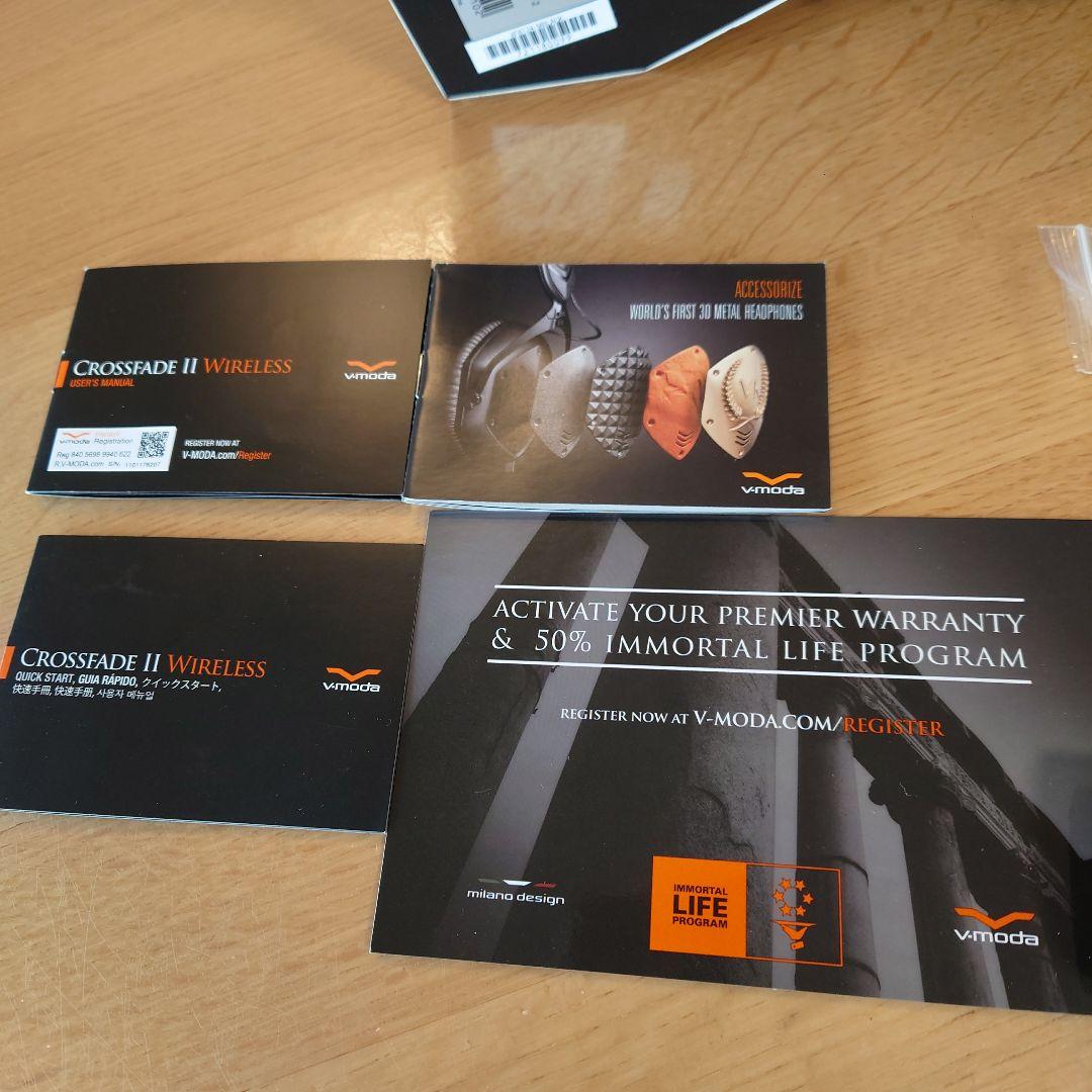 ヘッドホン V-MODA CROSSFADE II WIRELESS