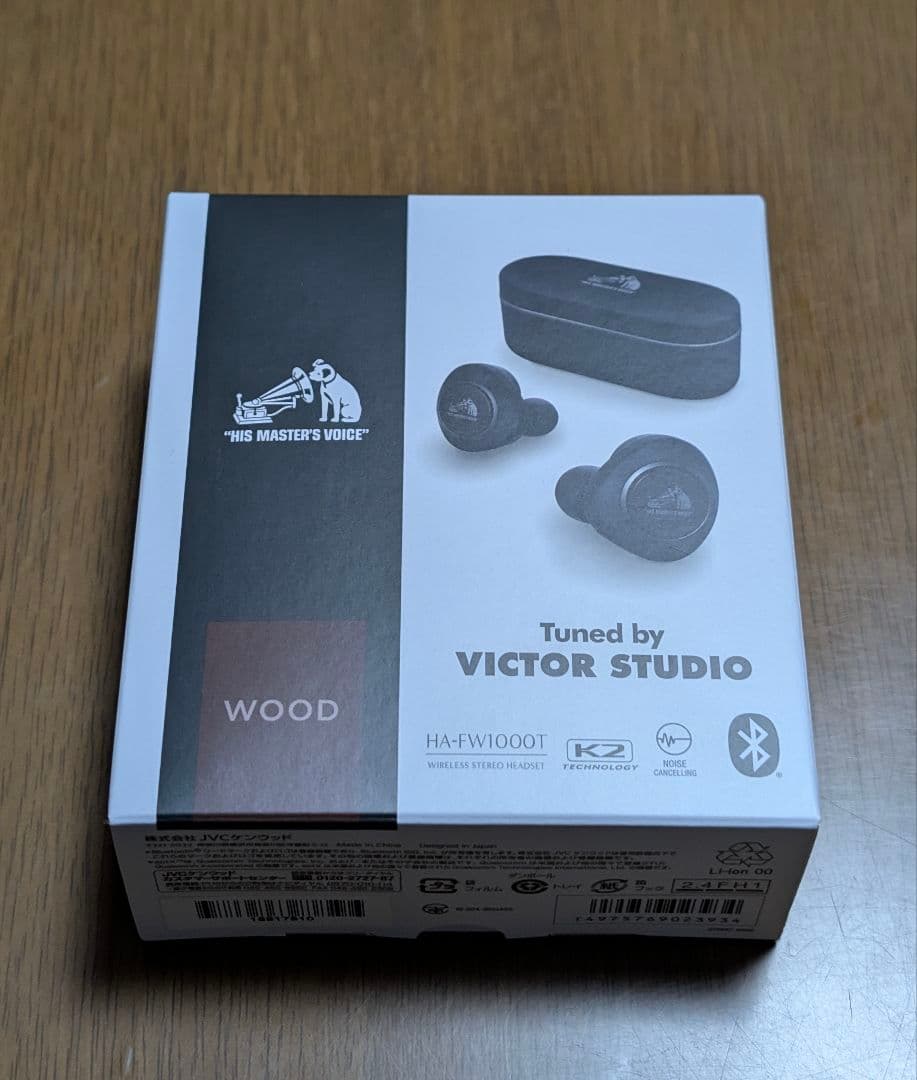 Victor☆ワイヤレスイヤホンHA-FW1000T☆超美品☆除菌クリーニング済