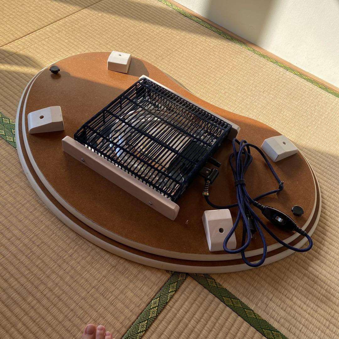 ニトリ　豆型コタツ　ビンズG9060