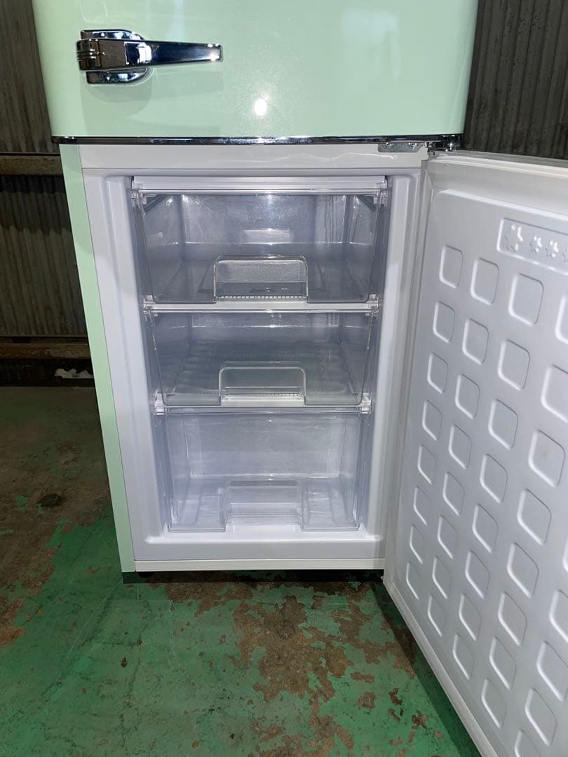 2021年製 アイリスオーヤマ レトロ冷蔵庫