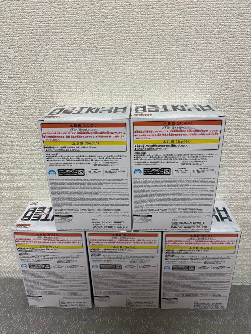 新品未開封 ハンターハンター クロロ 盗賊の極意 フィギュア 5体セット