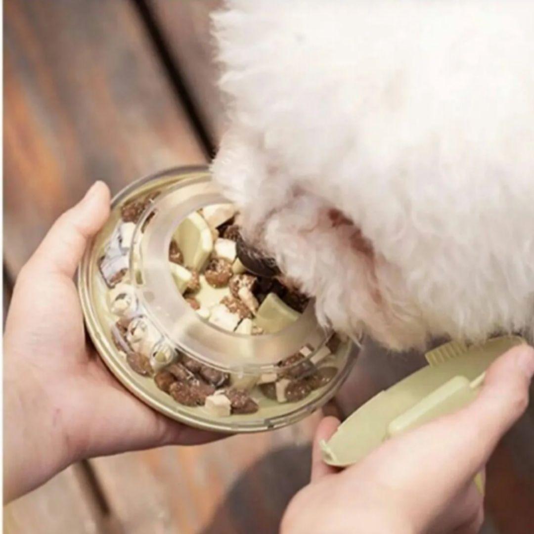 フードボウル✨2個セット　グリーン　早食い防止　留守番対策　ペット　犬　新品