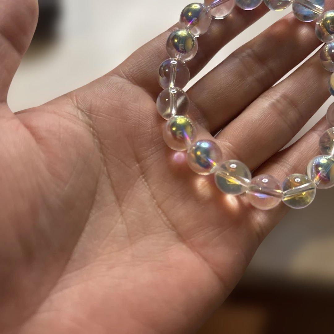 とても綺麗なアクアオーラ水晶！