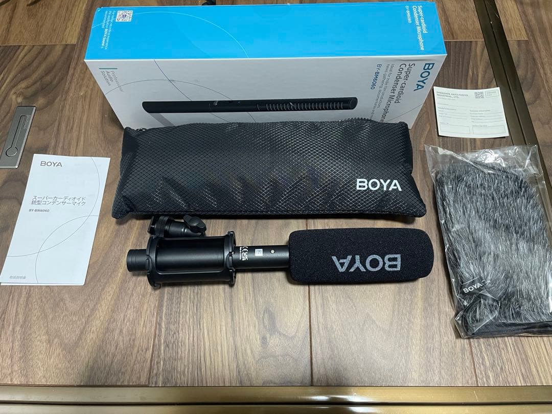 BOYA BY-BM6060L ショットガンマイク