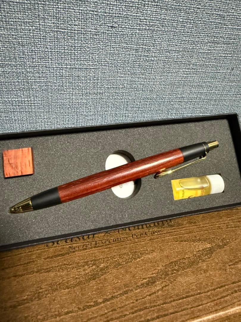 野原工芸 紅紫檀 シャープペン 旧型 人気