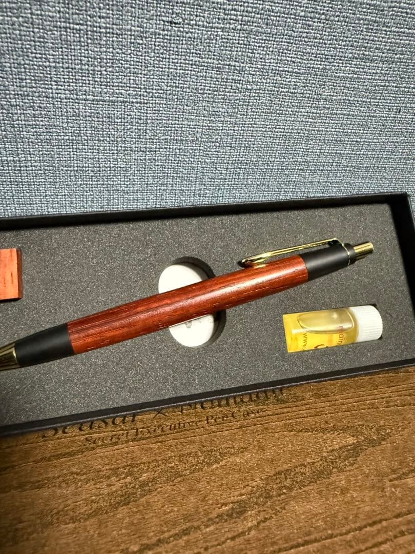 野原工芸 紅紫檀 シャープペン 旧型 人気