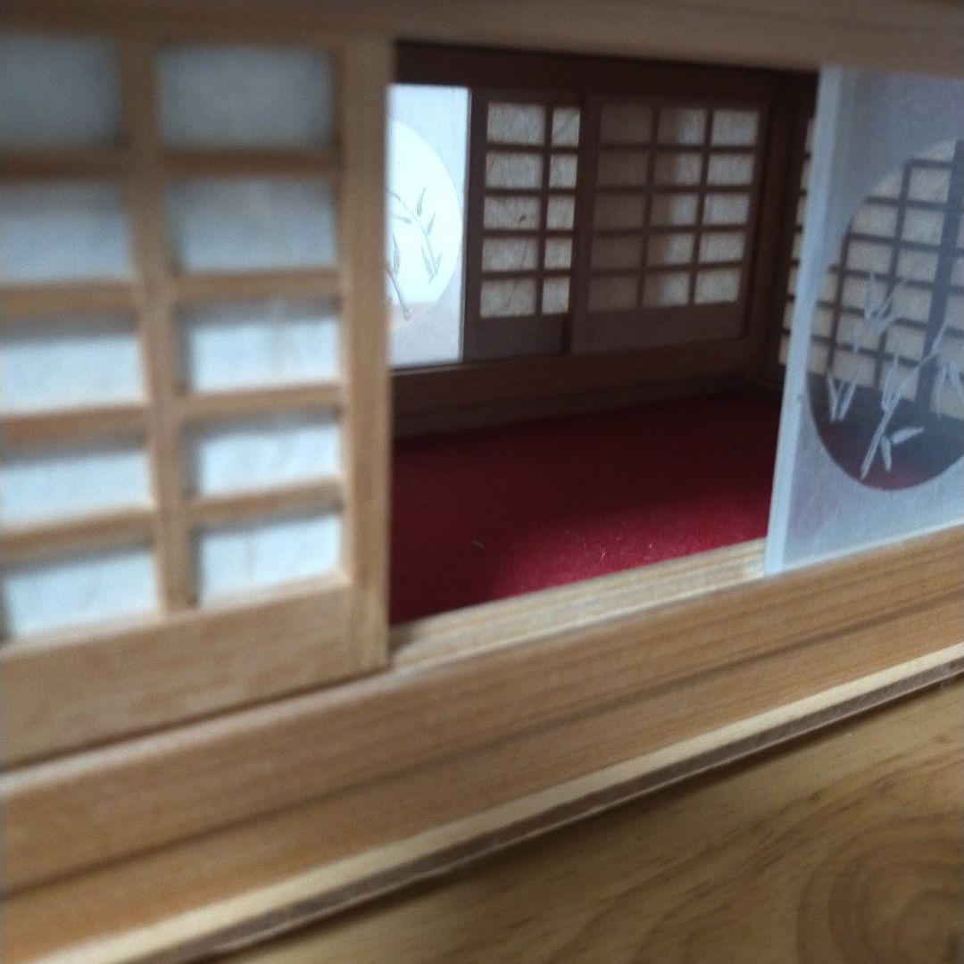 【美品】屋形船　木工職人　手仕事　木工細工　舟盛り