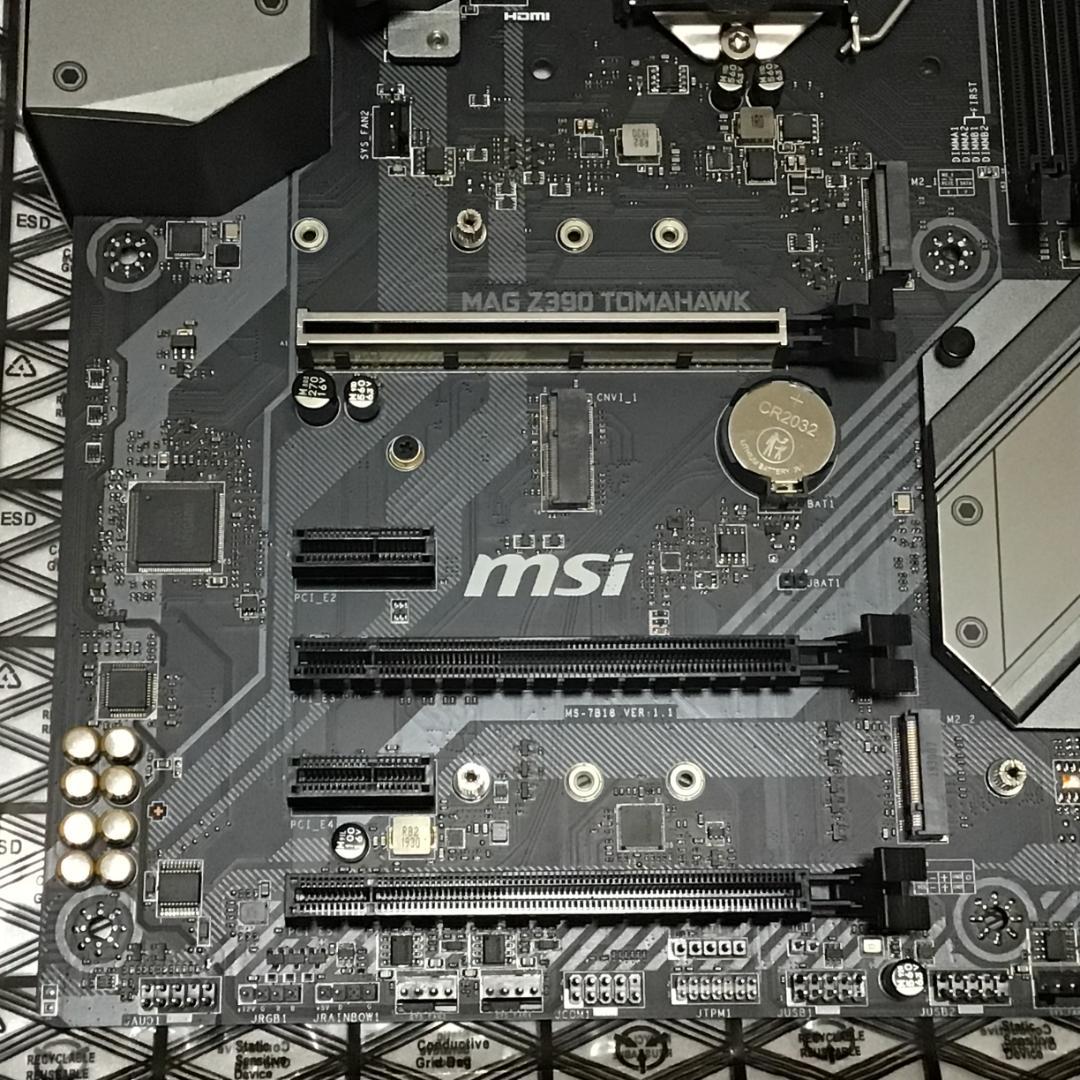 MSI MAG Z390 TOMAHAWK マザーボード