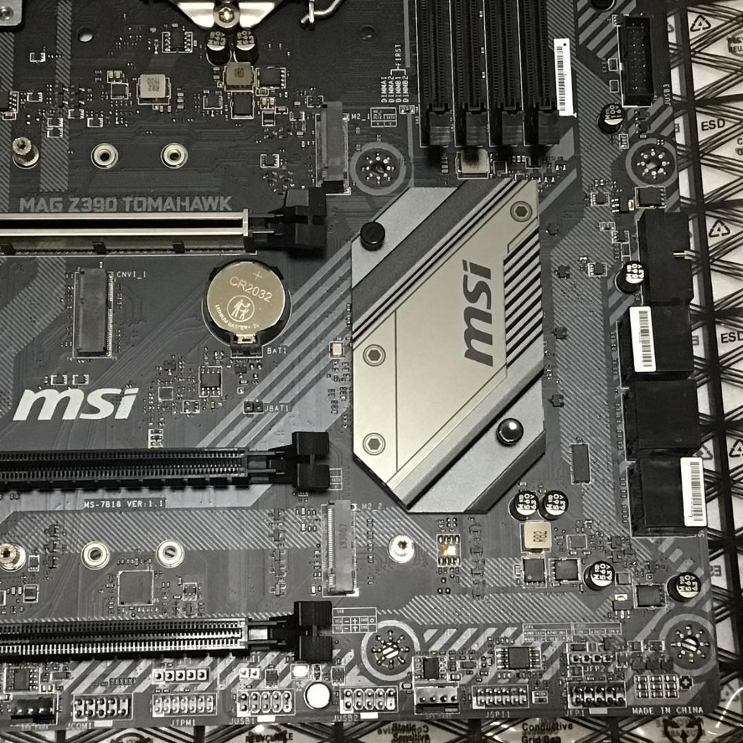 MSI MAG Z390 TOMAHAWK マザーボード