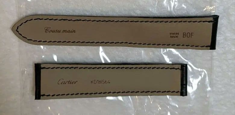 新品未使用　カルティエ　COUSU MAIN　dバックル用 ベルト20mm
