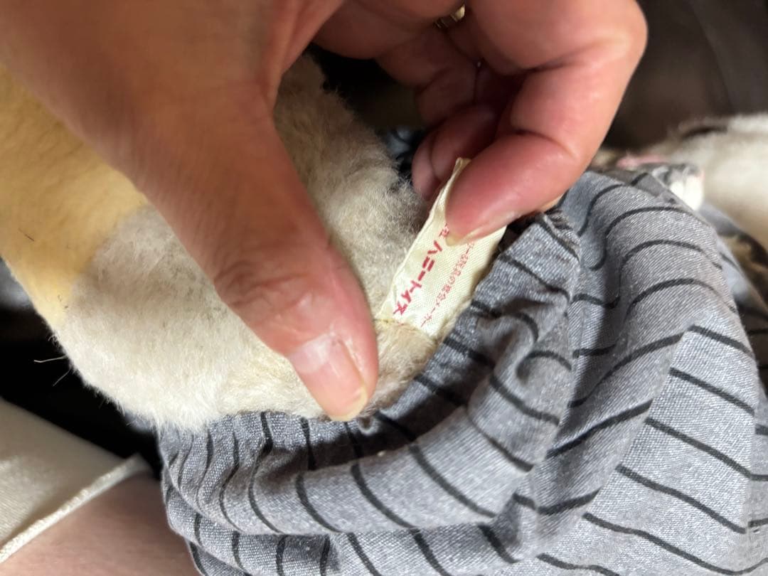 ハニートイス　うさぎぬいぐるみ 昭和レトロ　希少　当時物