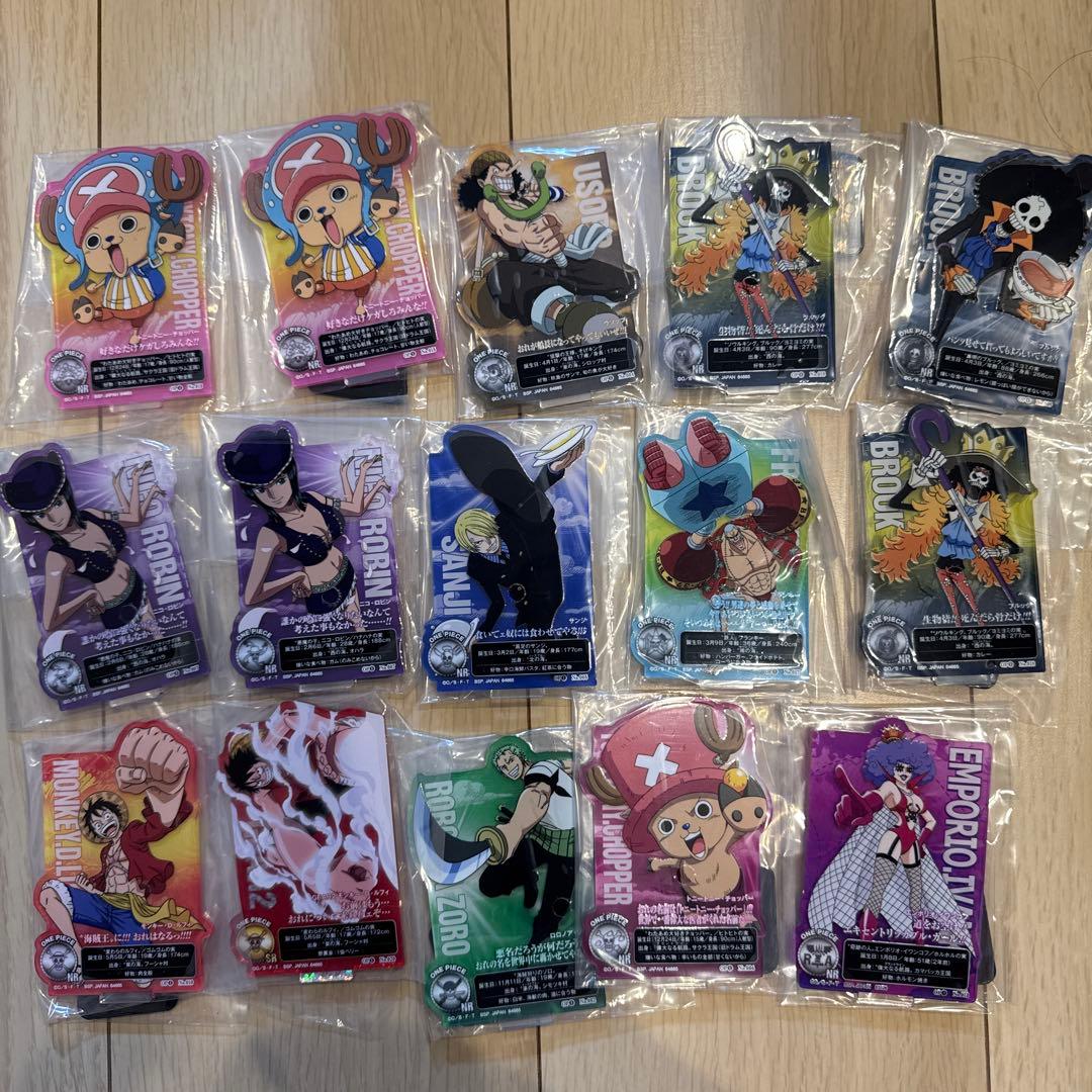 ワンピース　1番くじ過去下位賞166点