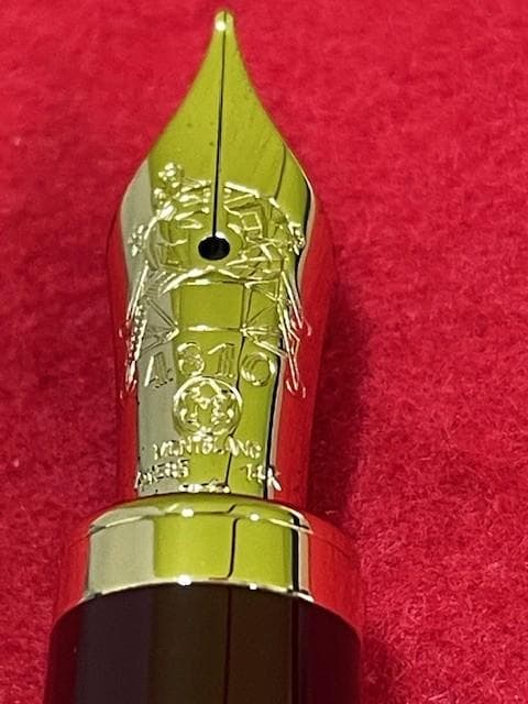 モンブラン 偉人シリーズ JFK 万年筆 14K F細字 付属品付 即日配送