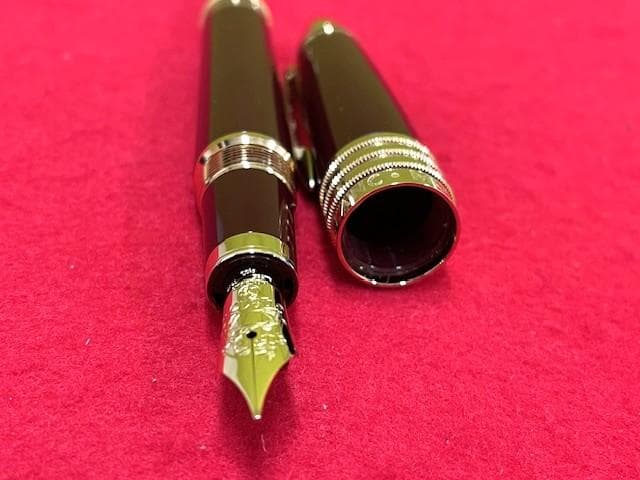 モンブラン 偉人シリーズ JFK 万年筆 14K F細字 付属品付 即日配送