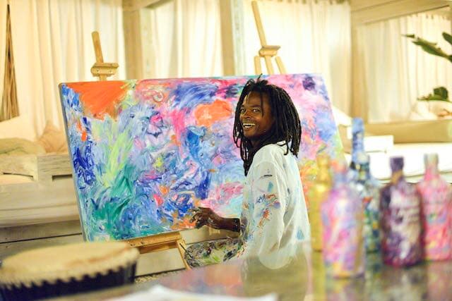 ★ORIGINALアート GIVE LOVE Away 2day