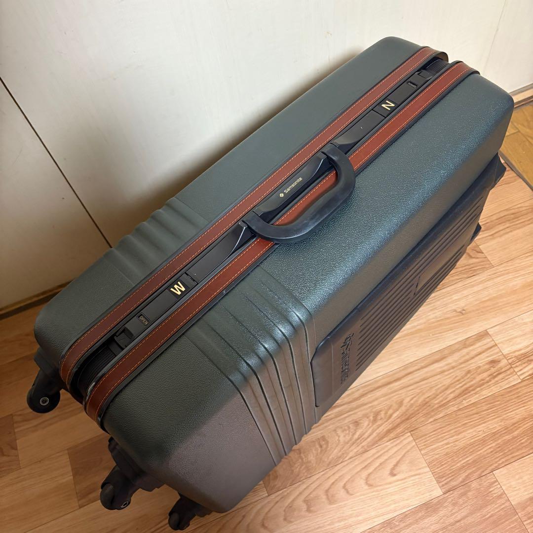 Samsonite オービター・カレント鍵2本 キャリーケース グリーン