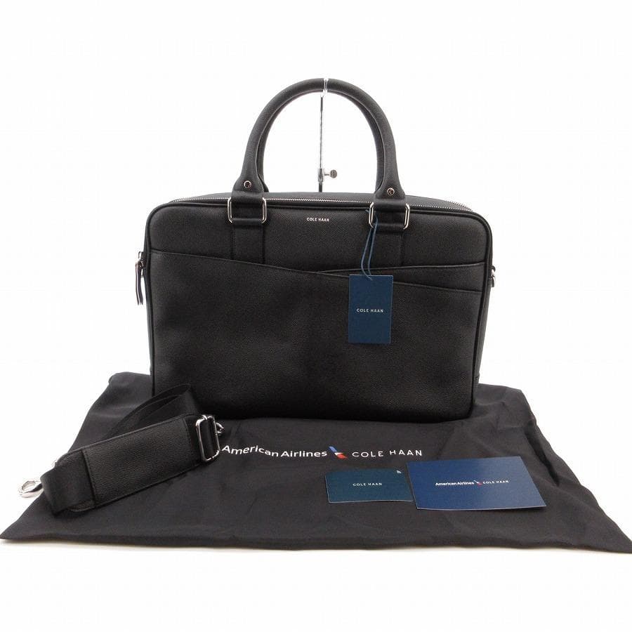 超美品 コールハーン ビジネスバッグ アメリカン航空 30-25110703