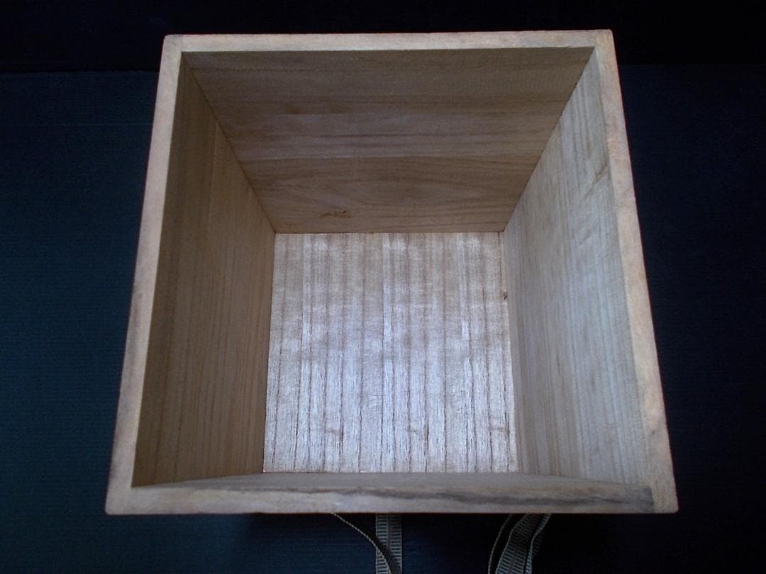 茶道具 糸目竹姥口筒釜 茶釜 釜環 釜師:菊池政光 共箱 送料込み