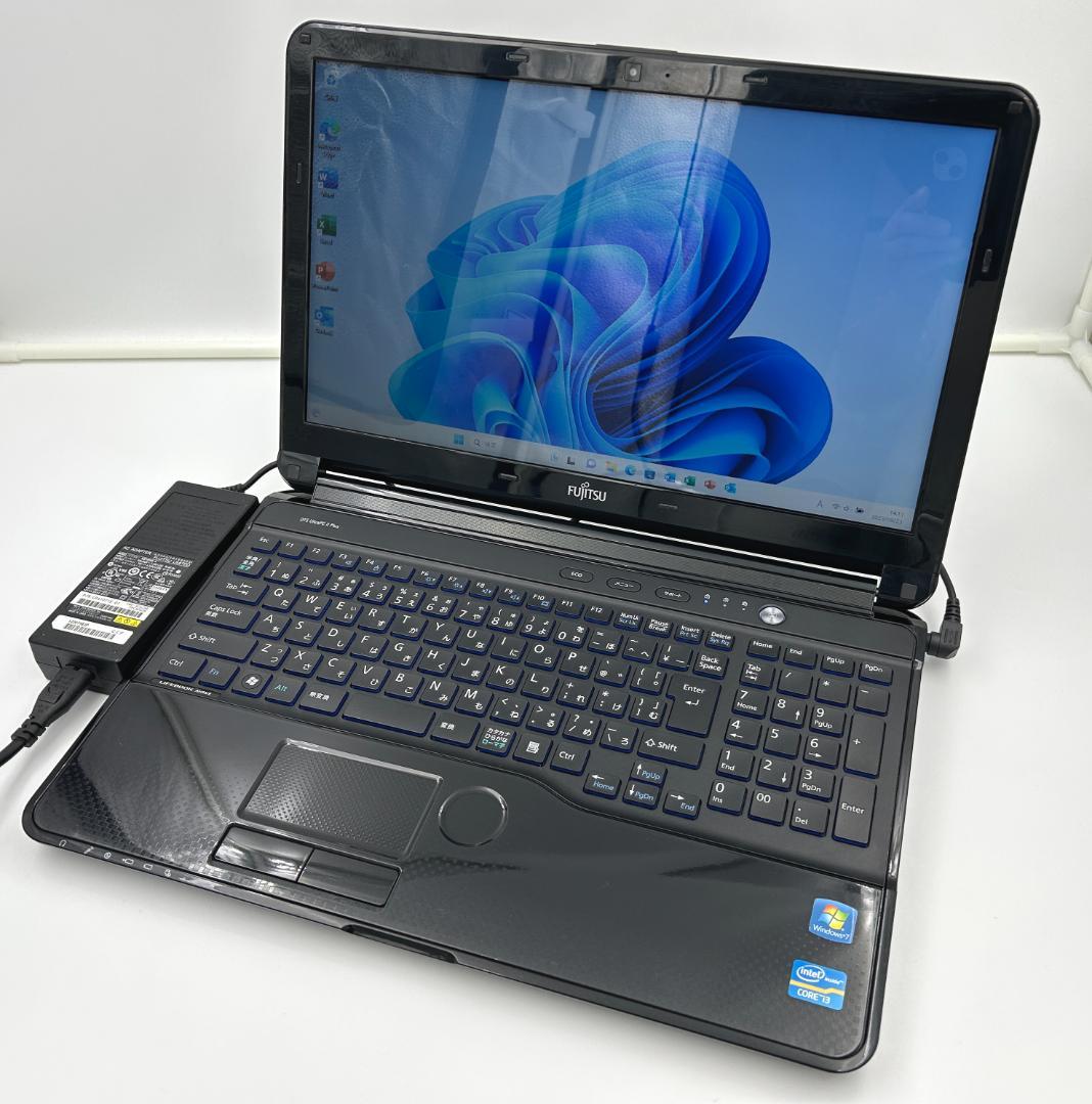 ノートパソコン windows11 オフィス付き core i3 AH54/EB