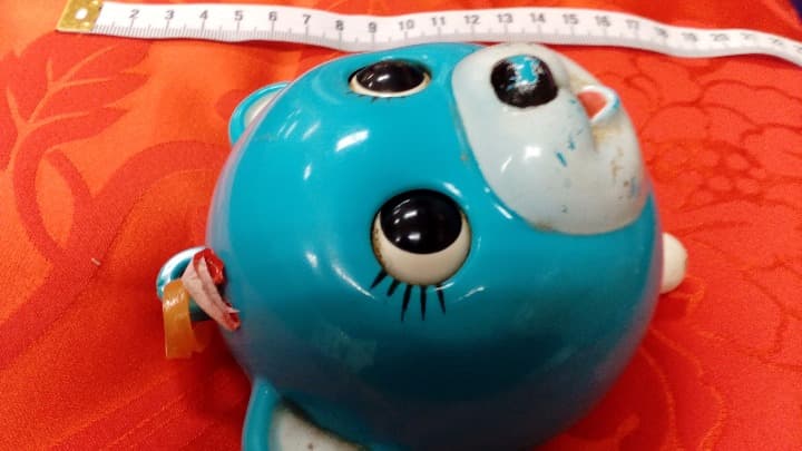 サンキョウ製アオクマ昭和ノスタルジックレトロ当時物ジャンク扱い難有り