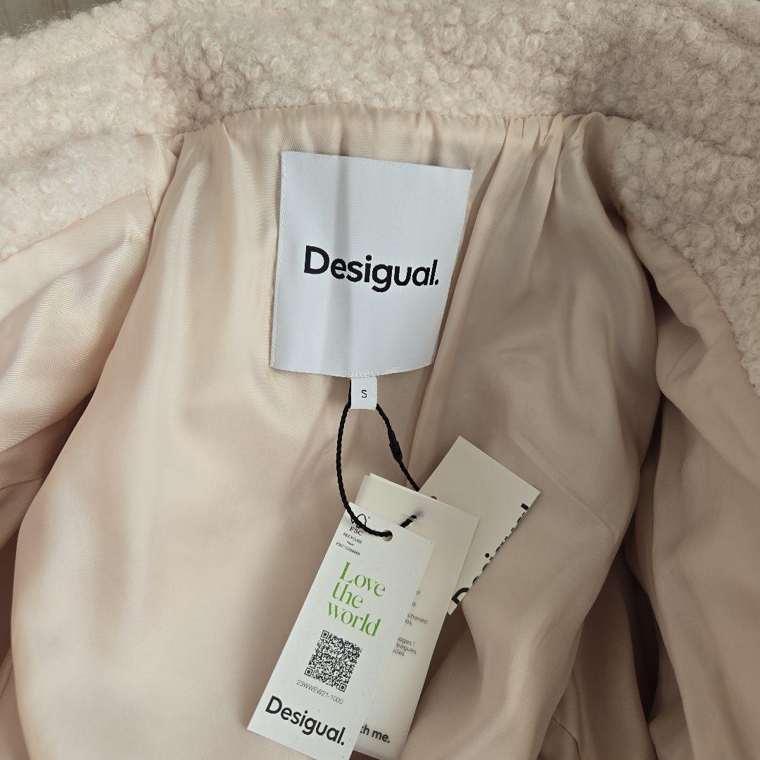 新品 デシグアル Desigual チェスターコート
