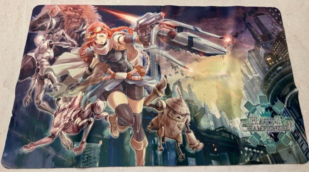 遊戯王 バトルパック3 モンスターリーグ プレイマット量子猫