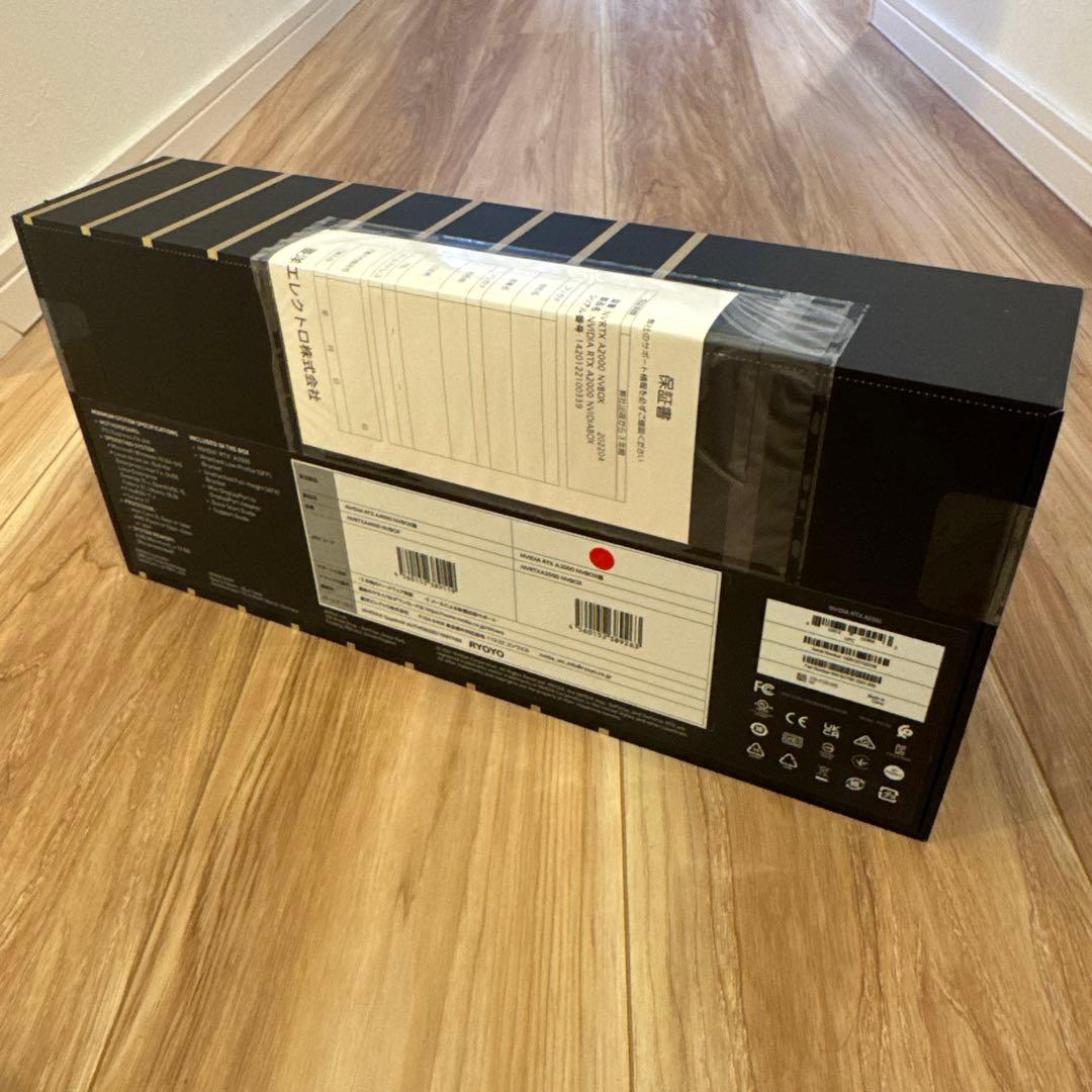 【新品・未開封】NVIDIA RTX A2000 6GB