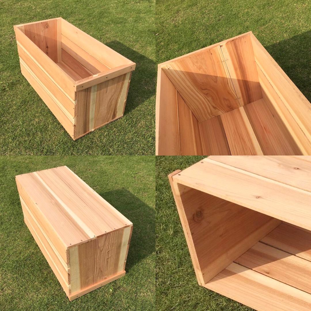 ぽの木 蓋付 通常 りんご箱 5箱