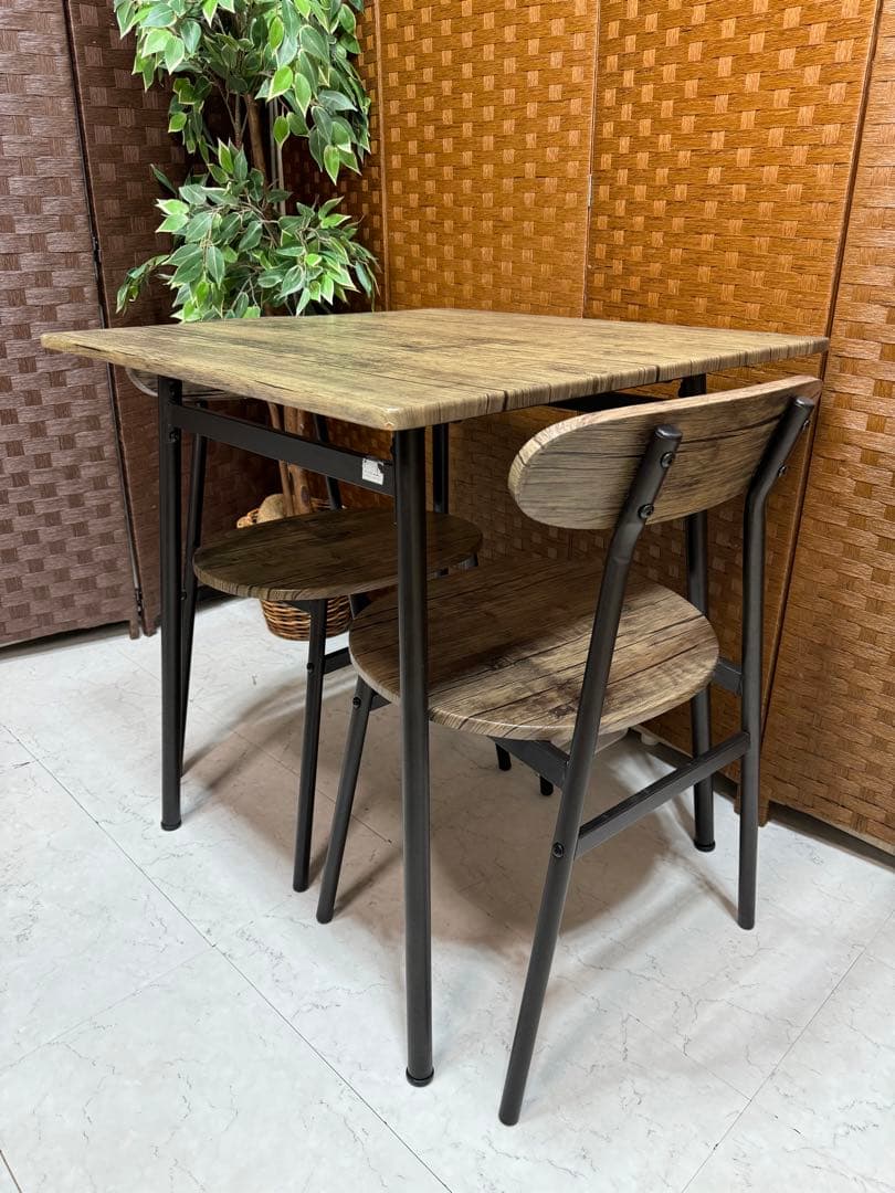 #1ダイニングセット 3点セット ※組み立て設置無料