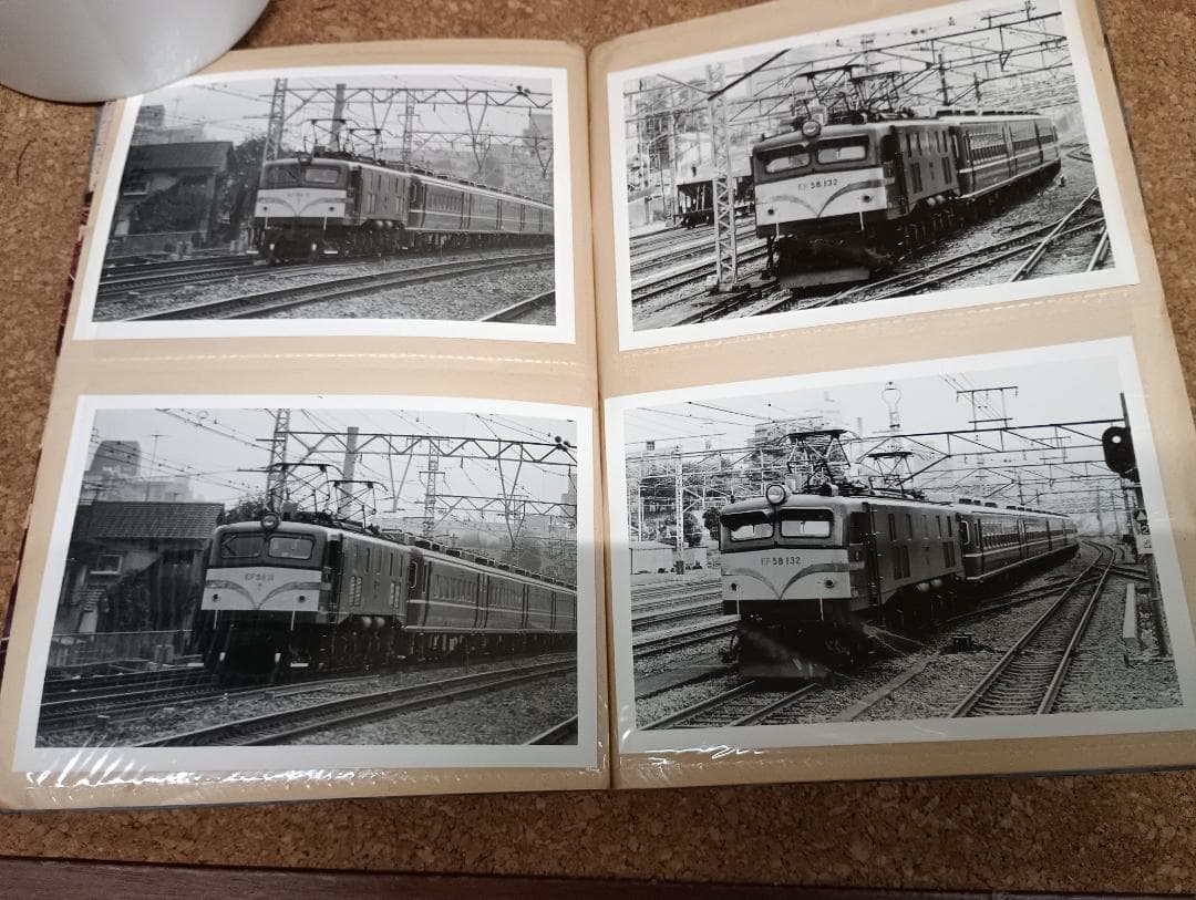 ４００６）鉄道写真　約１００枚　昭和５６年～５７年　電気機関車　特急電車など