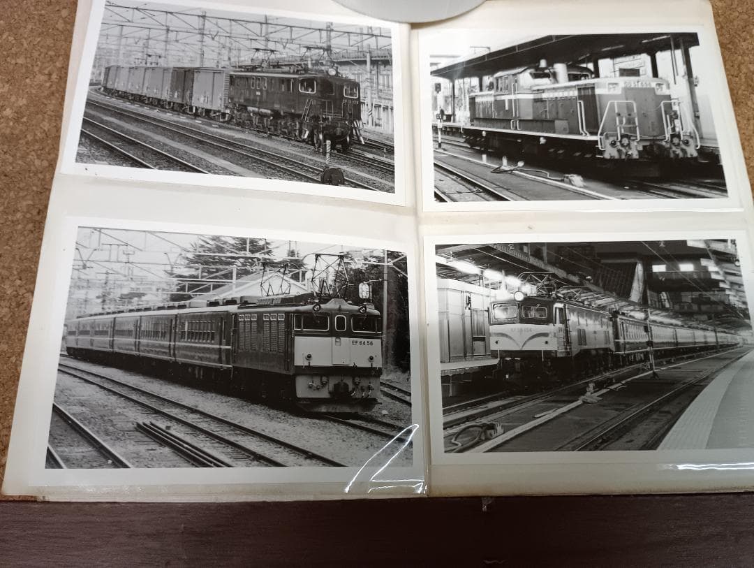 ４００６）鉄道写真　約１００枚　昭和５６年～５７年　電気機関車　特急電車など
