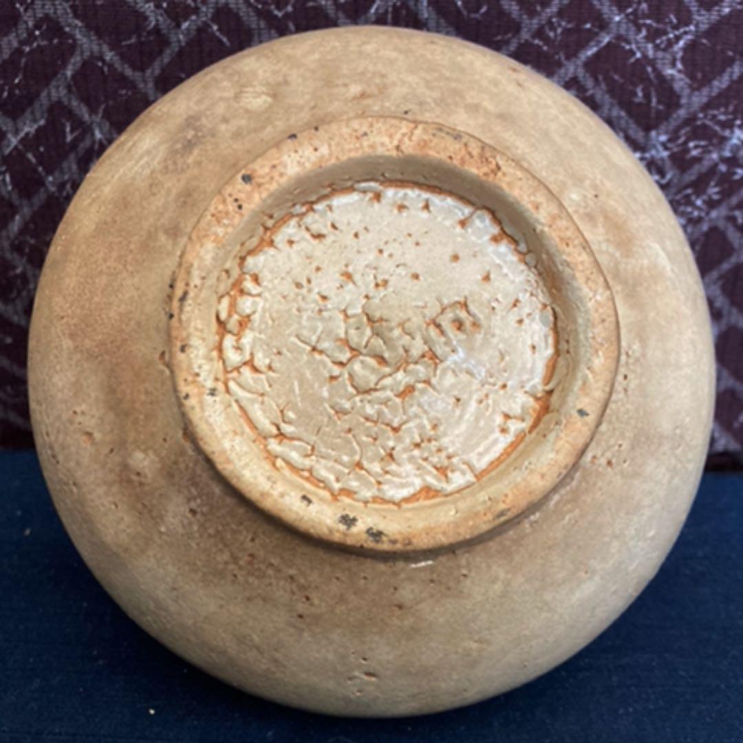 李朝期　　李朝雨漏小壷　高麗