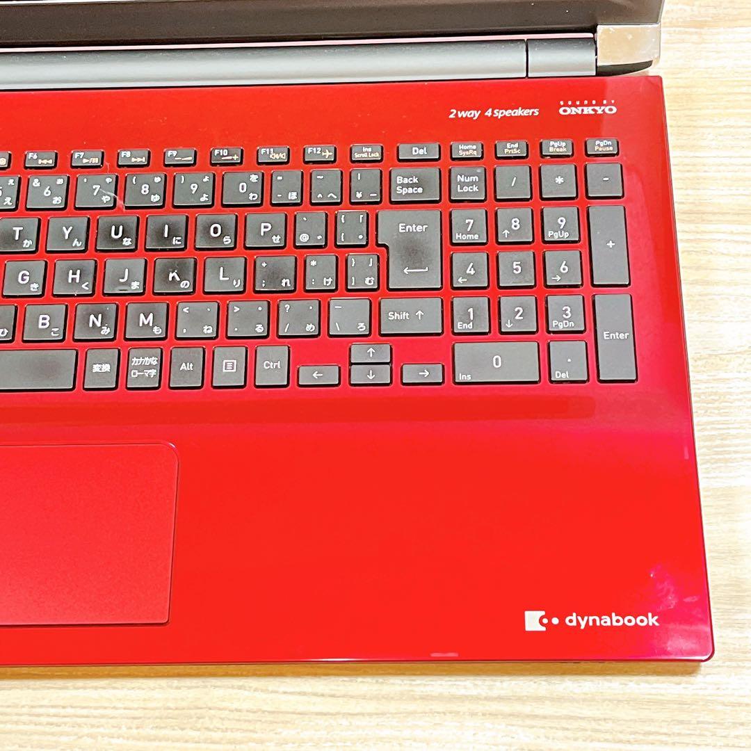 【美品】第8世代i3✨すぐ使える薄型ノートパソコン✨人気の赤✨フルHD✨カメラ付