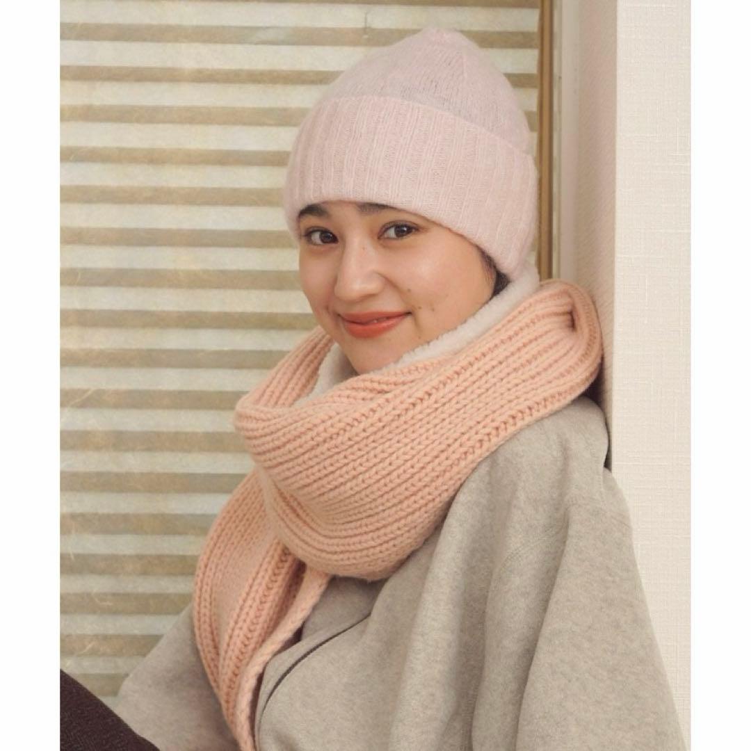 専用出品AURALEE モヘア ニット帽 ビーニー mohair