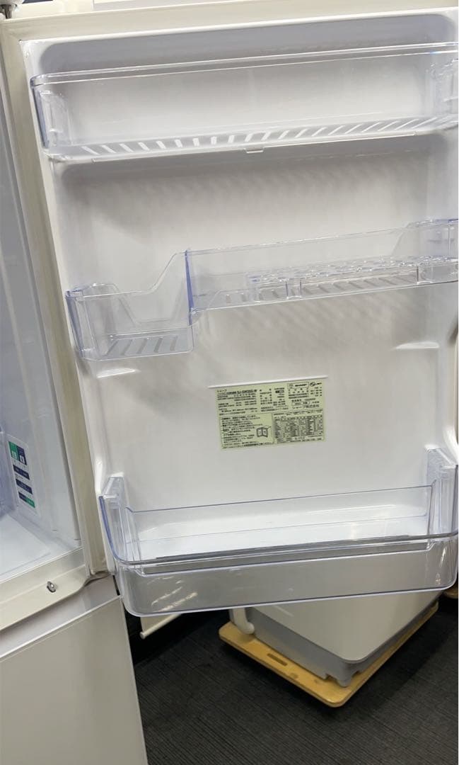 ★人気の左右開きシャープ 3ドア冷蔵庫 SJ-GW35G 350L 2021年製