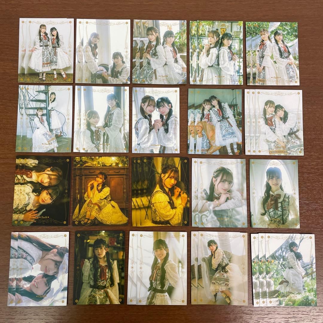 ❶ClariS トレカ アンダンテ 全20種コンプ＋ファンクラブカードなど