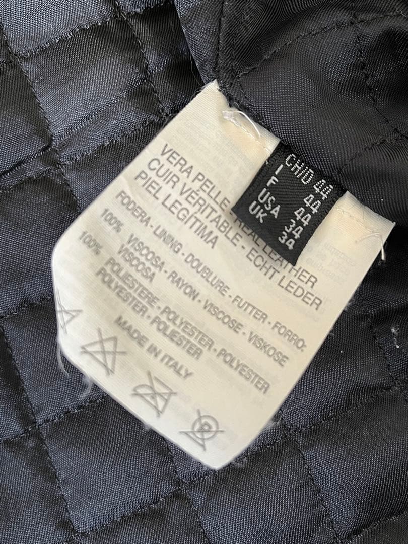 バーニーズニューヨーク　シングルライダース レザージャケット　ラムレザー